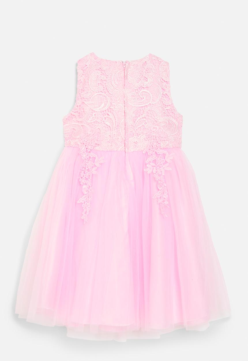 Pop Candy - Floral embellished dress - pink