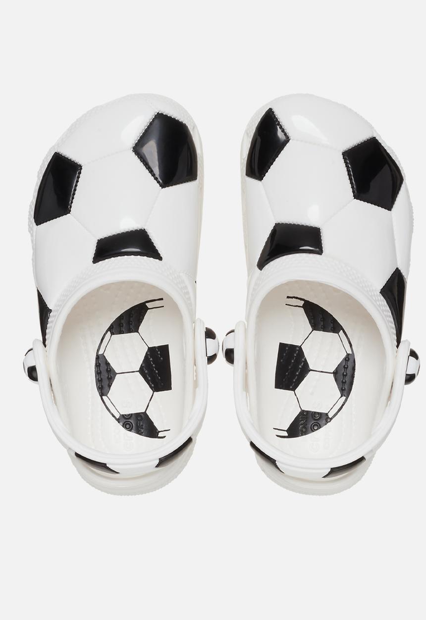 Crocs - Classic Soccer Ball Clog T - White/Black