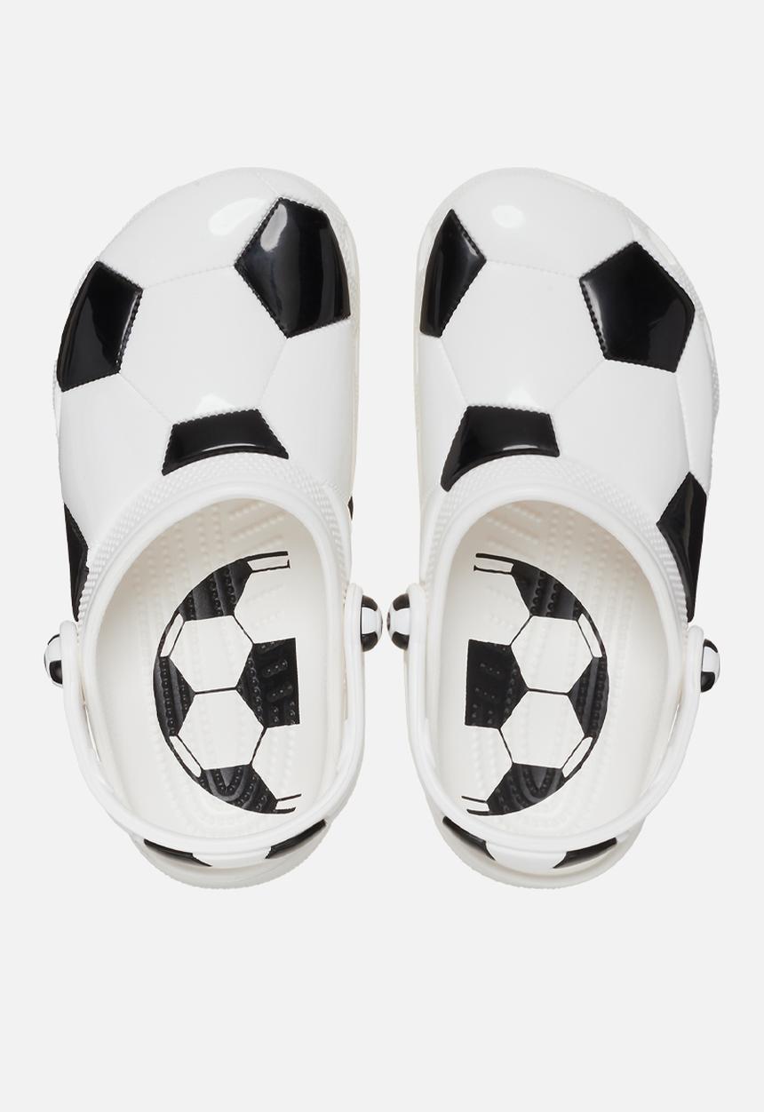 Crocs - Classic Soccer Ball Clog K - White/Black