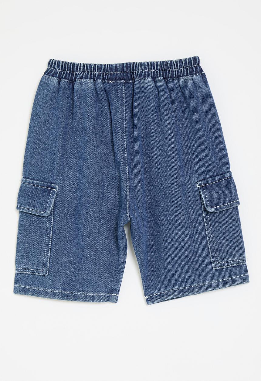 Pop Candy - Utility shorts - dark blue