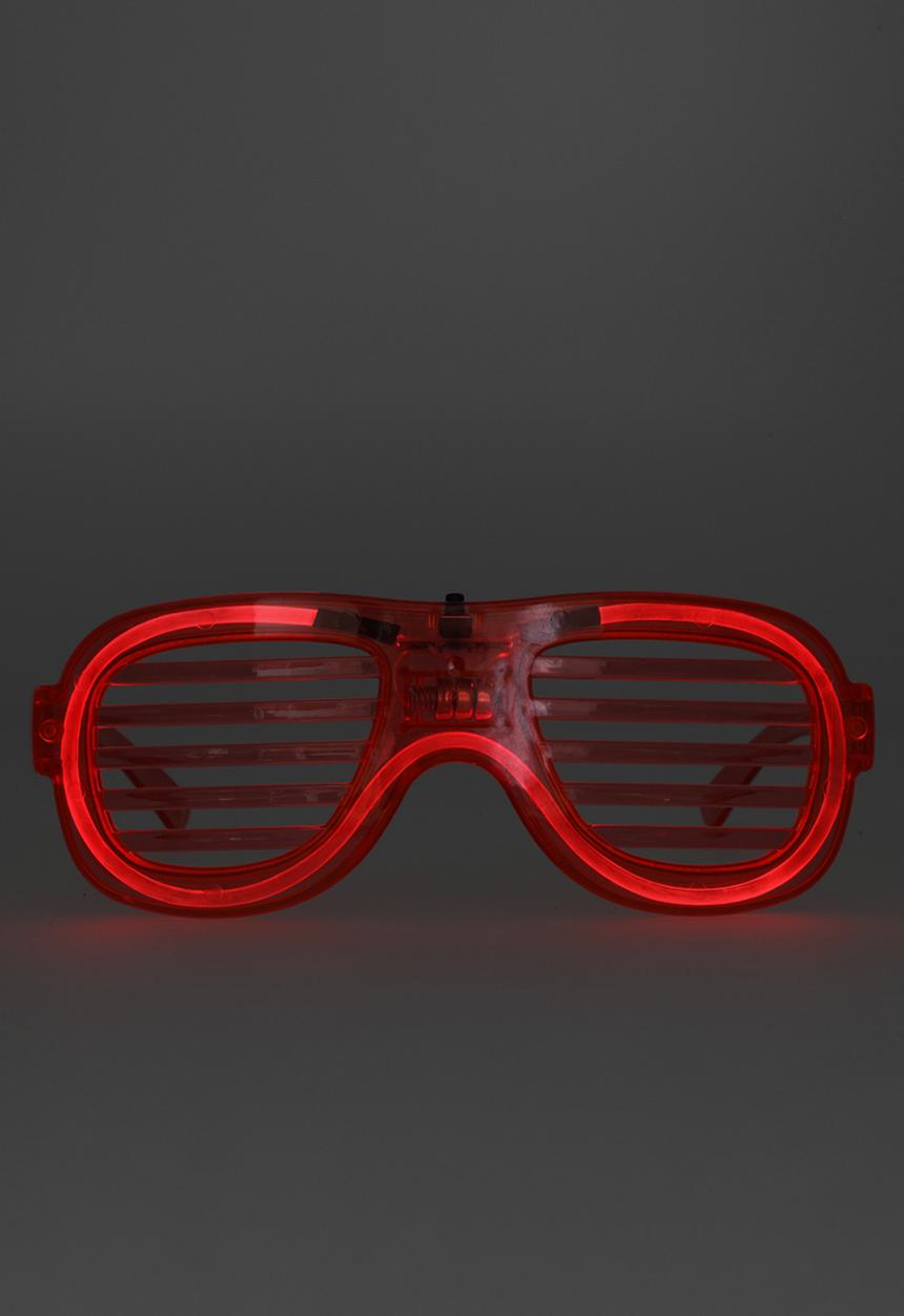 Pop Candy - Led sunglasses - red