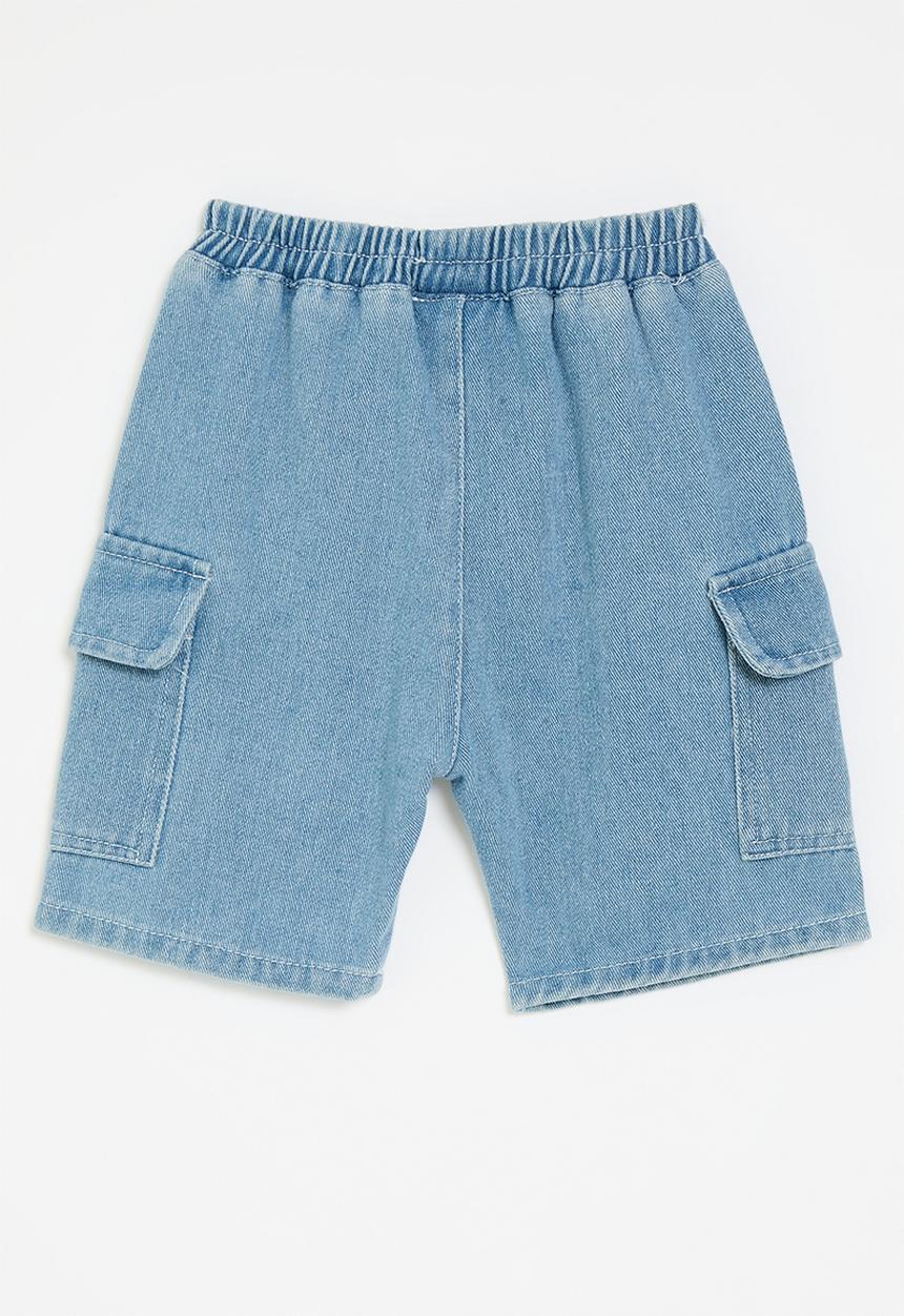 Pop Candy - Utility shorts - light blue