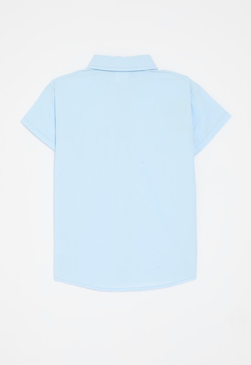 Pop Candy - Pocket button up shirt - blue