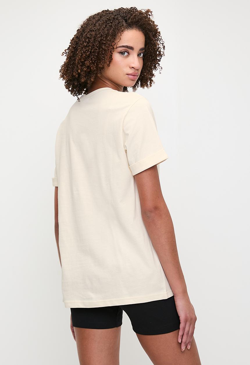 The North Face - W s/s coordinates tee - white dune