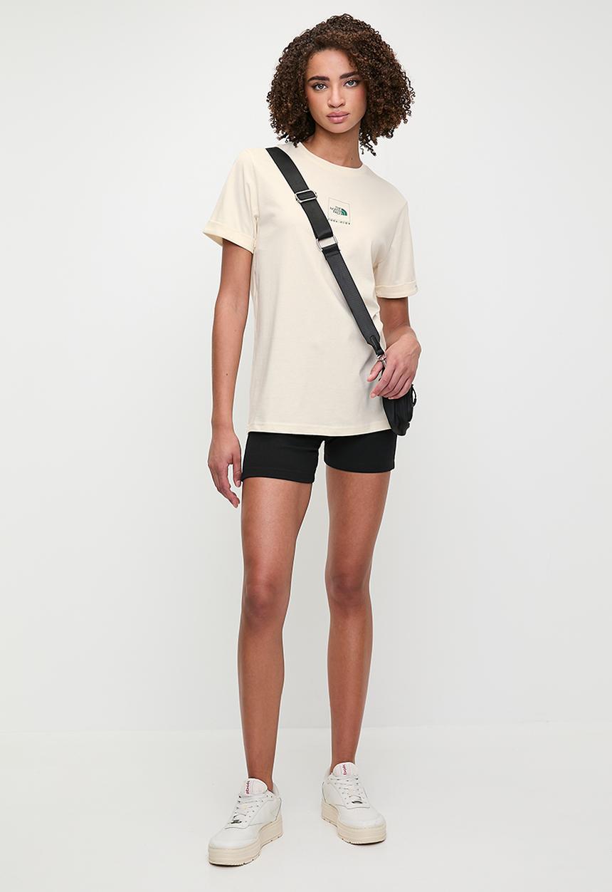 The North Face - W s/s coordinates tee - white dune
