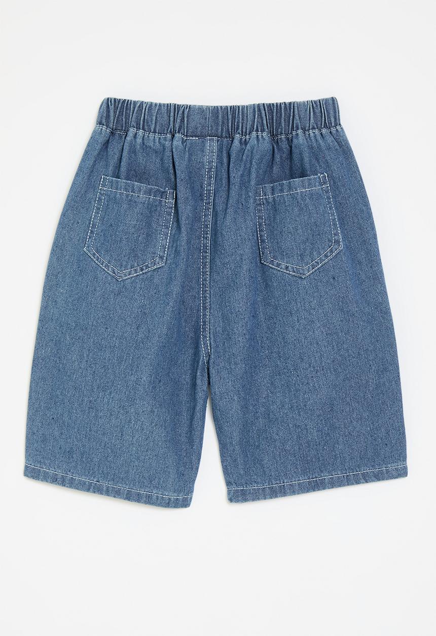 Pop Candy - Denim shorts-blue