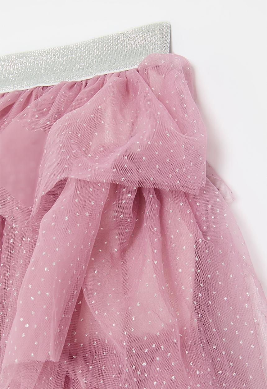 Pop Candy - Tiered tutu skirt - dusty pink