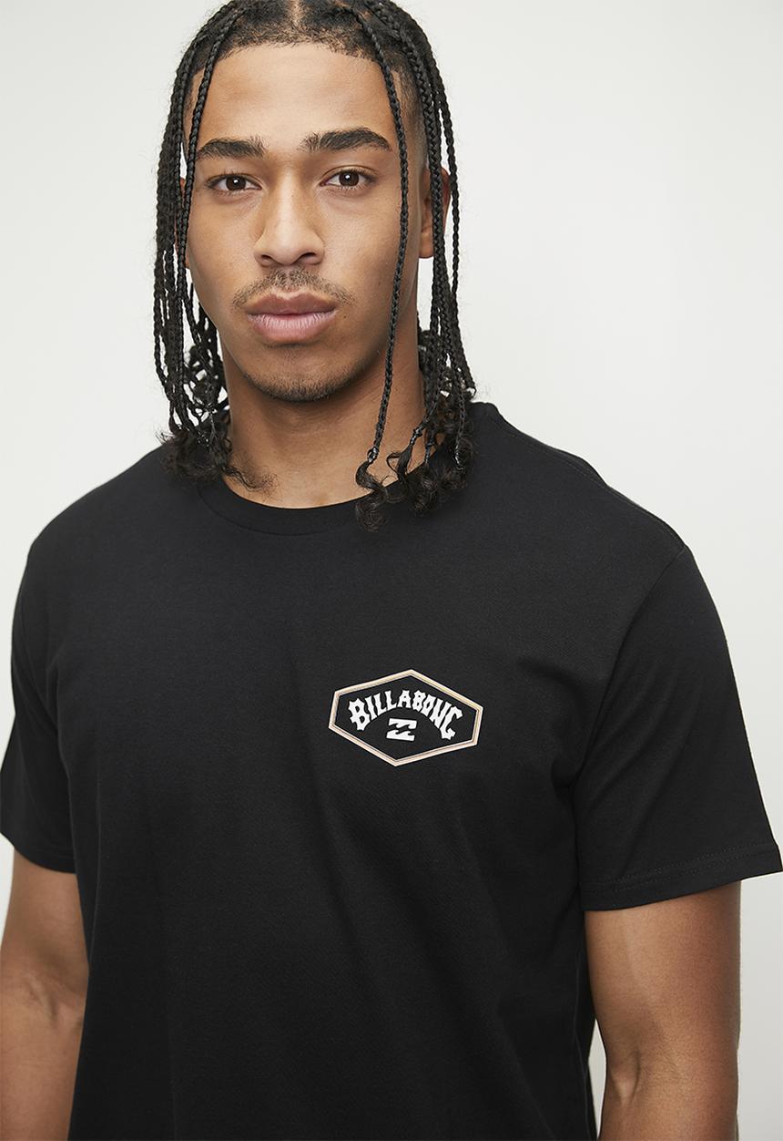 Billabong  - Exit arch short sleeve - black 