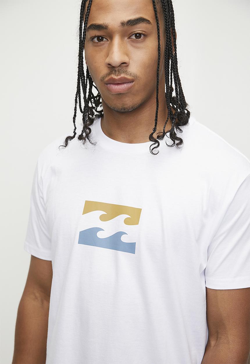 Billabong  - Team wave short sleeve - white