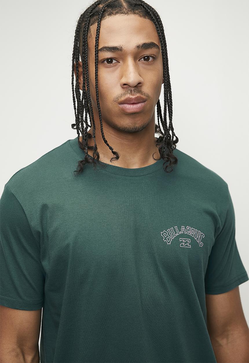 Billabong  - Arch fill short sleeve - real teal