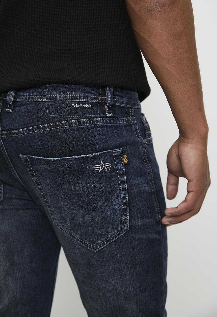 Alpha Industries - Ai milan jeans - blue