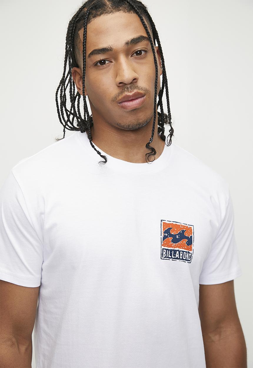 Billabong  - Stamp ss - white 
