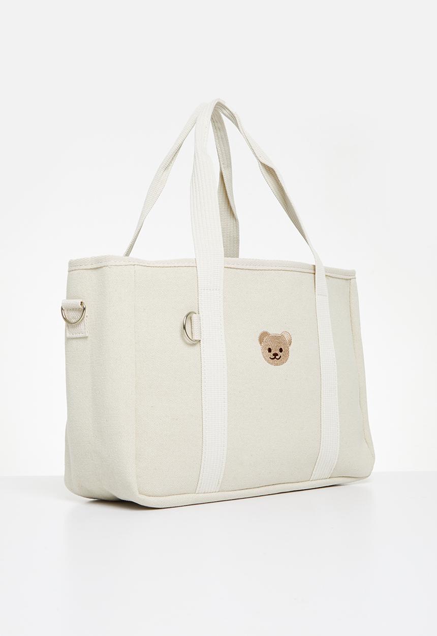 Pop Candy - Tote diaper bag - ecru