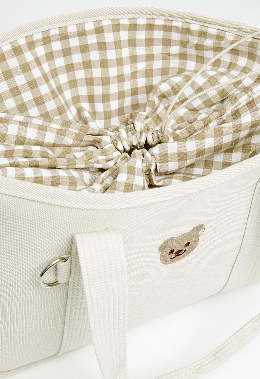 Pop Candy - Tote diaper bag - ecru