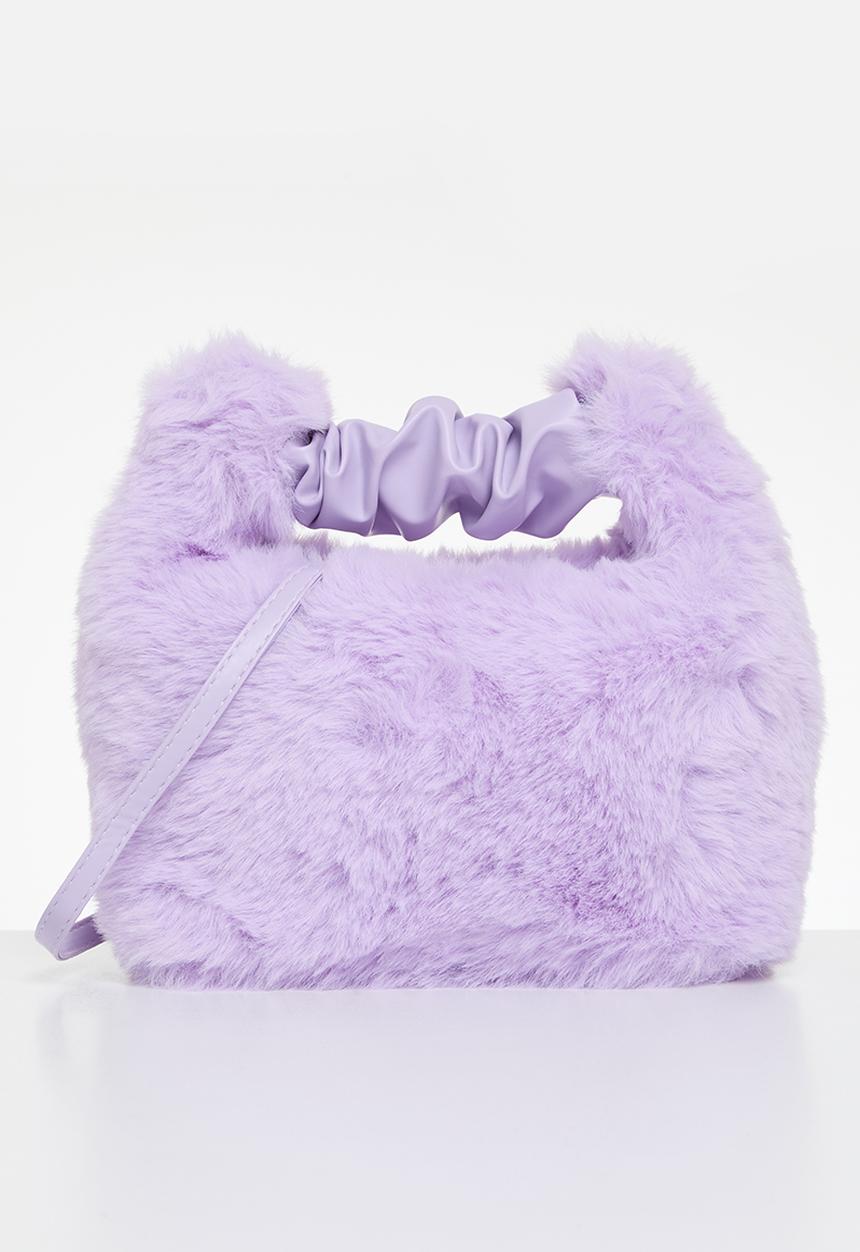 Pop Candy - Plush handbag-purple