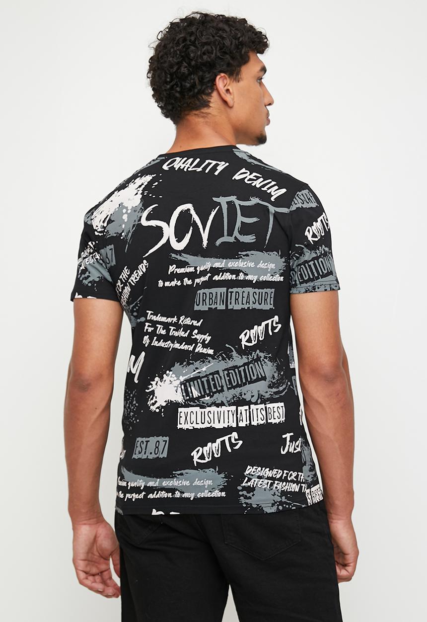 SOVIET - Scorch Tee - Black