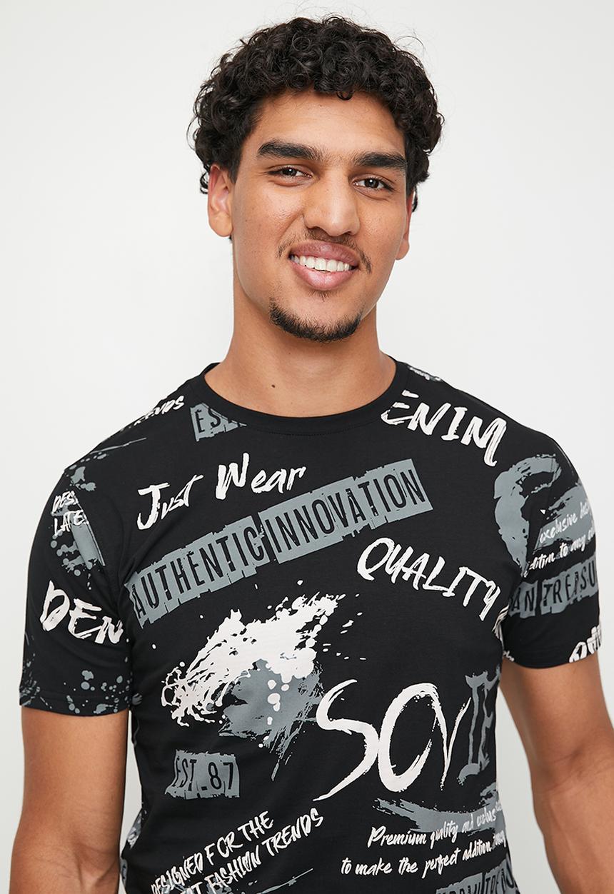 SOVIET - Scorch Tee - Black