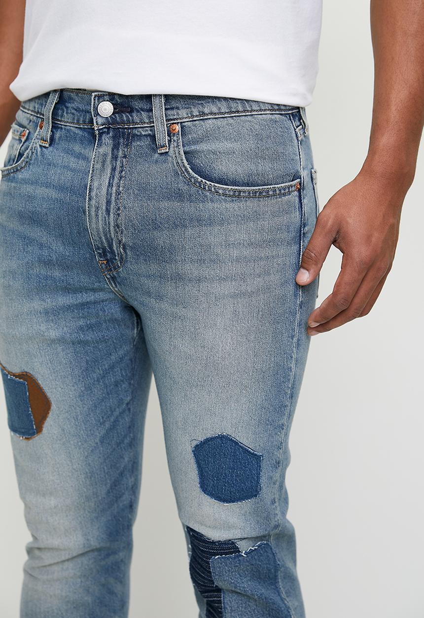 Levi’s® - 502™ Taper all in one patched - blue