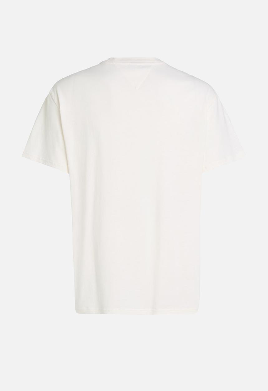 Tommy Hilfiger - TJM Reg Arch Varsity Tee Ext - Ancient White