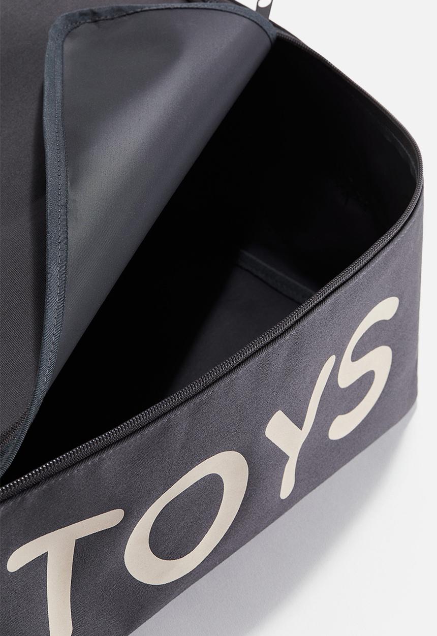 H&M - Lidded toy storage basket - dark grey