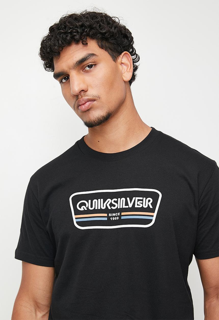 Quiksilver - Range life front ss - black
