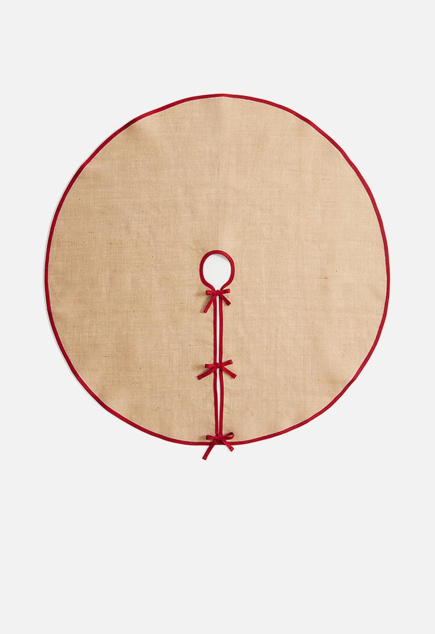 H&M - Jute christmas tree skirt - beige