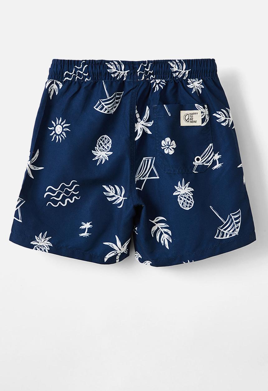 Cotton On - Bailey board short - in the navy/beach club
