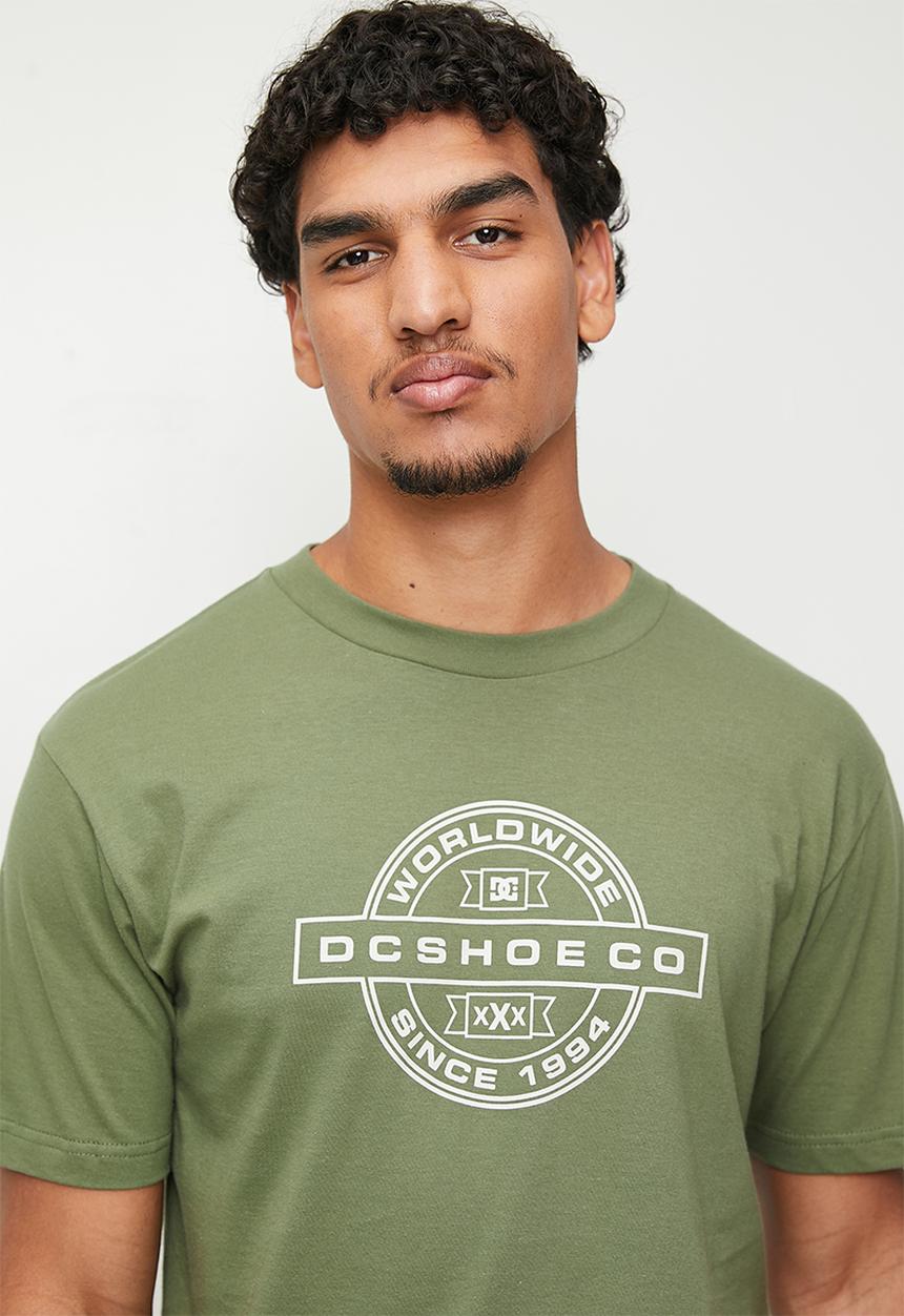 DC - Around Here Short Sleeve Tee  -  Olive