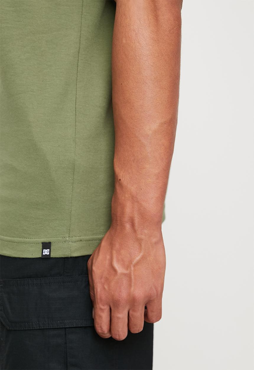 DC - Around Here Short Sleeve Tee  -  Olive