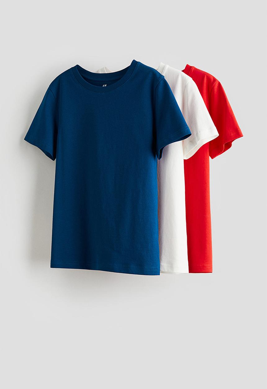 H&M - 3-Pack T-shirts - multi