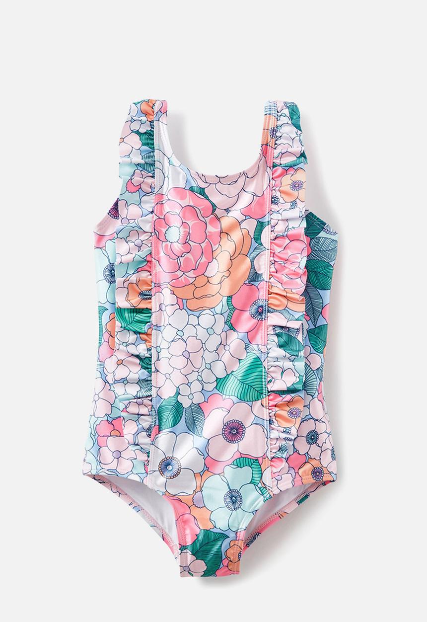 Cotton On - Riley ruffle one piece - ny floral