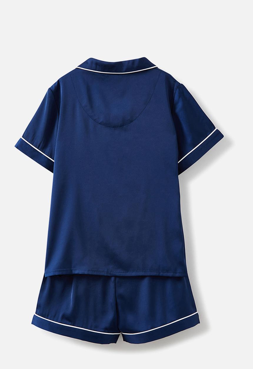 Cotton On - Casey short sleeve pyjama set - in the navy