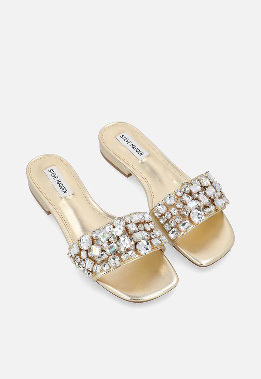 Steve Madden - Vizer slip-on sandal - gold
