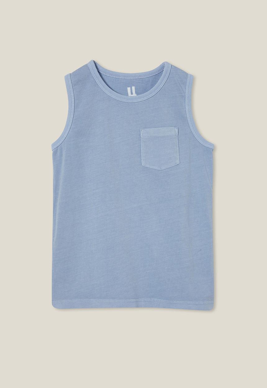 Cotton On - The essential tank - dusk blue wash