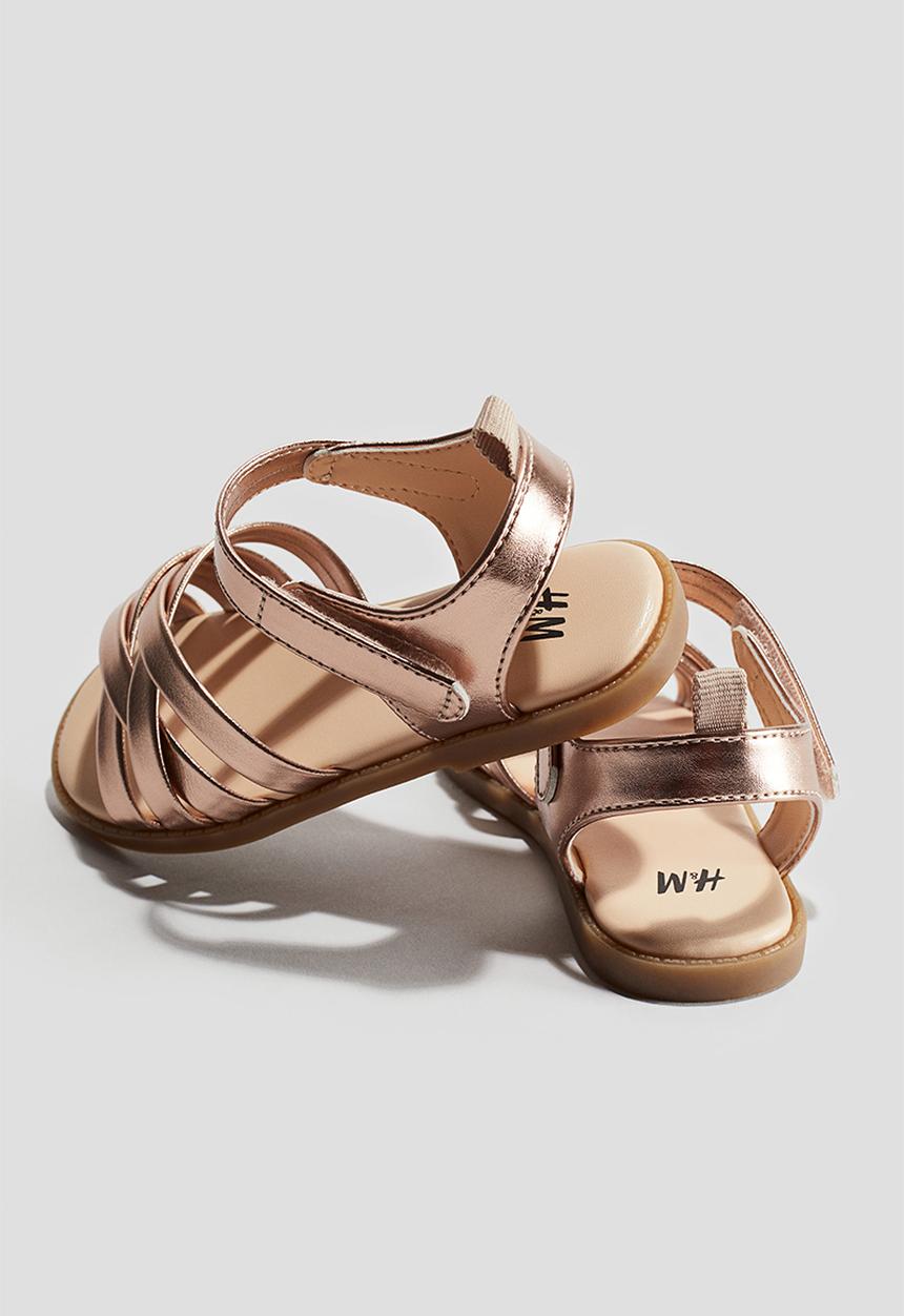 H&M - Sandals - bronze-coloured 