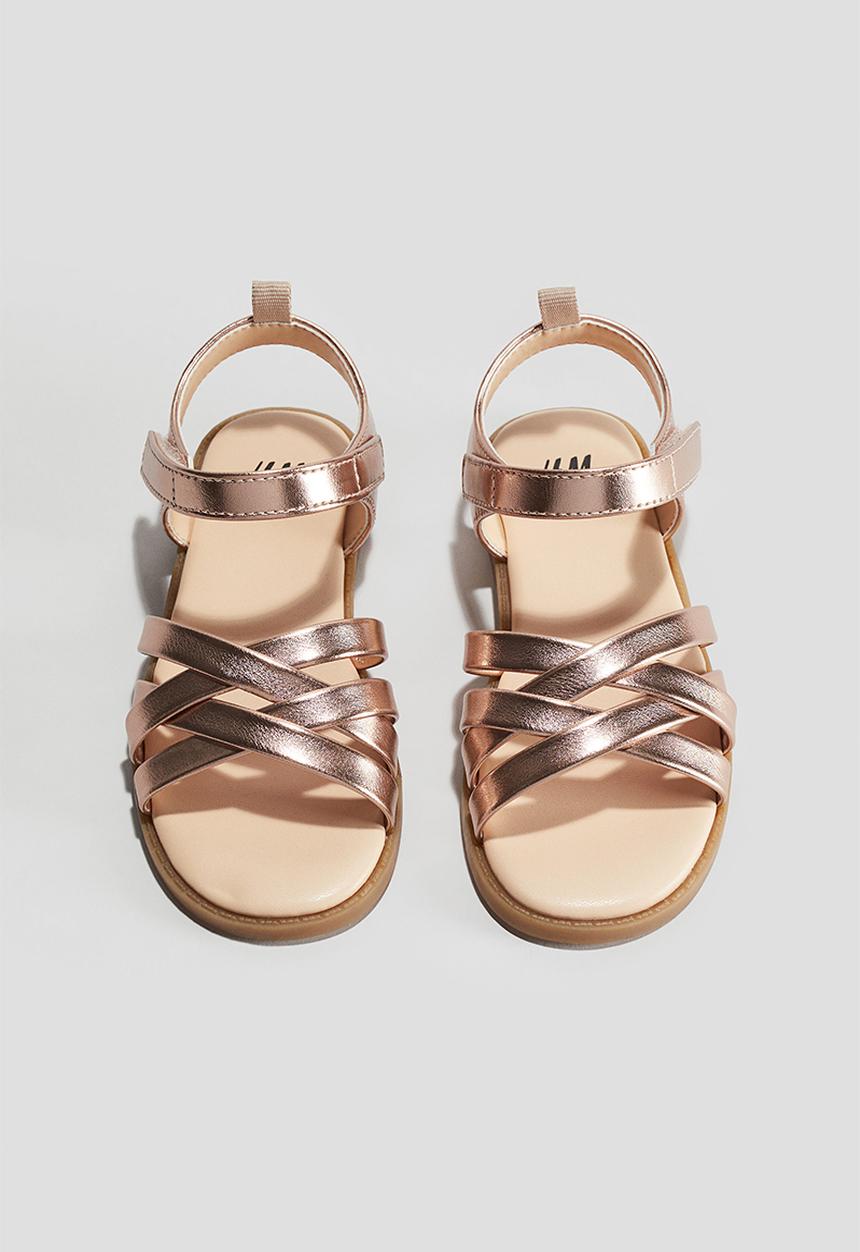 H&M - Sandals - bronze-coloured 
