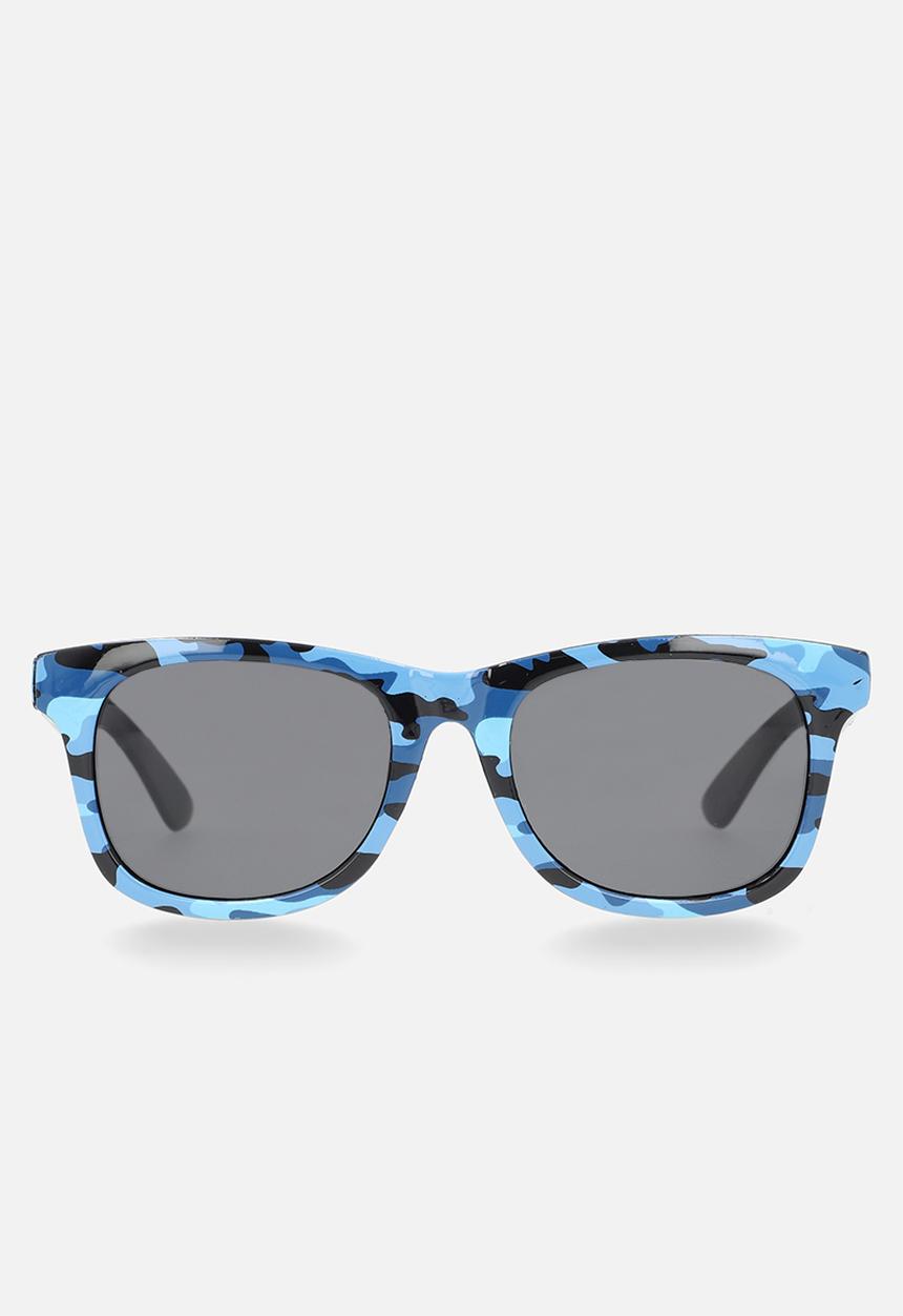 Pop Candy - Camo print sungalsses-blue