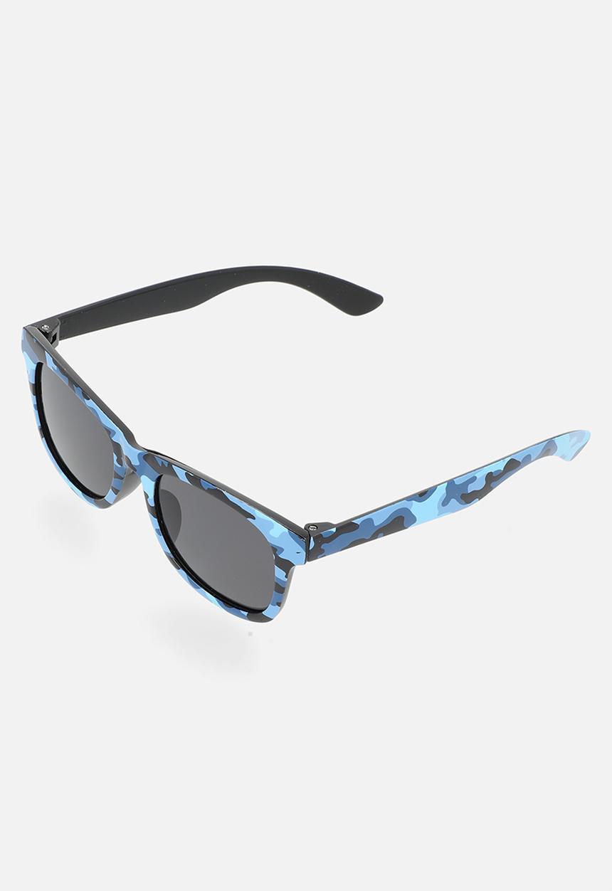 Pop Candy - Camo print sungalsses-blue