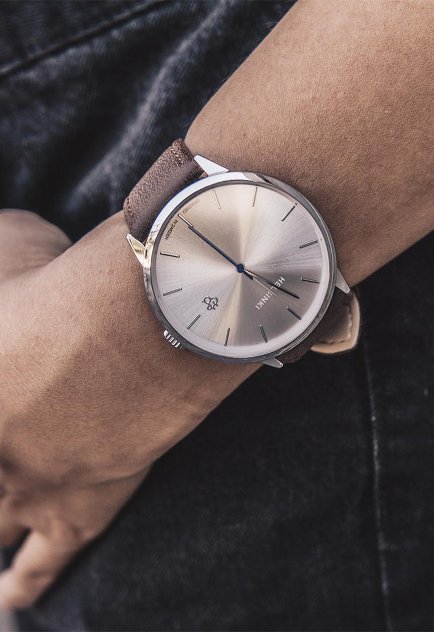 CHPO - Khorshid Helsinki - Silver & Brown