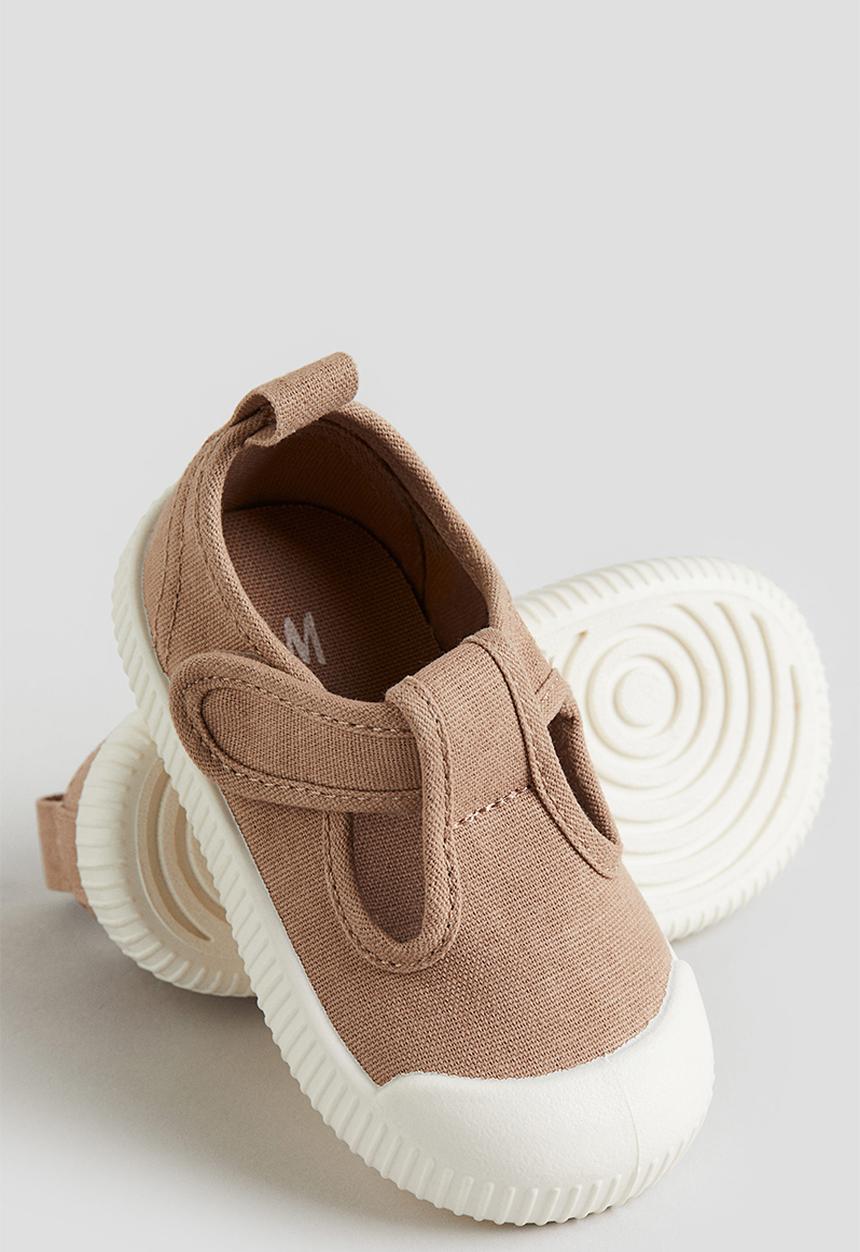 H&M - Cotton sandals - light brown 