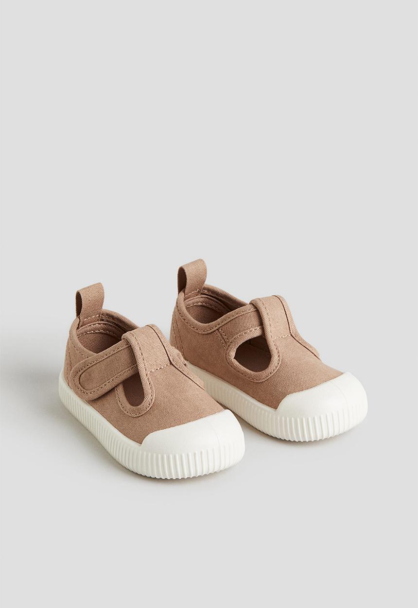 H&M - Cotton sandals - light brown 