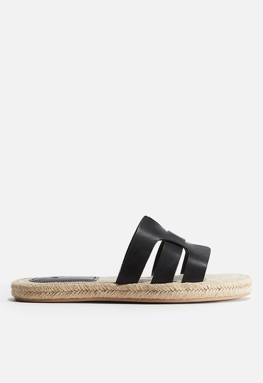 H&M - Espadrille sandals - black