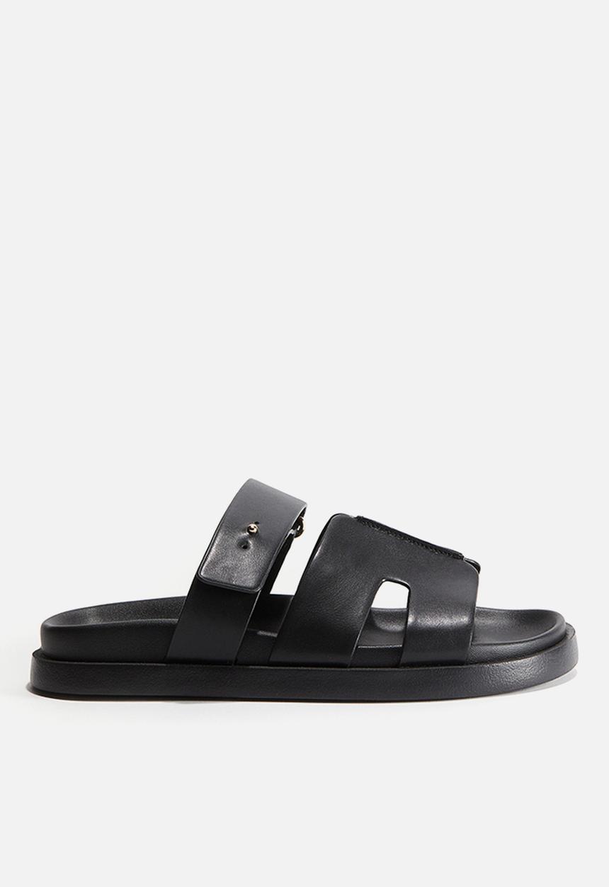 H&M - Sandals - black