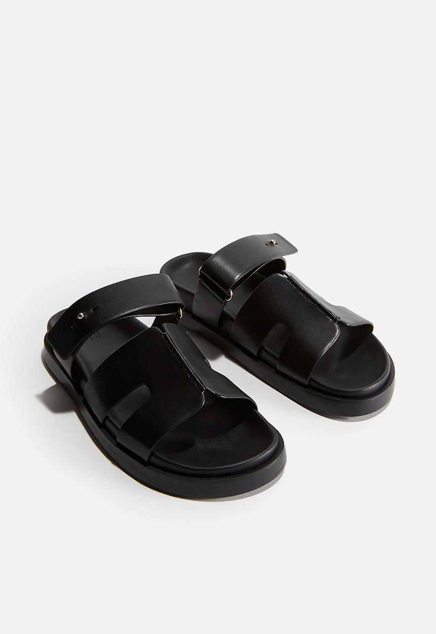 H&M - Sandals - black
