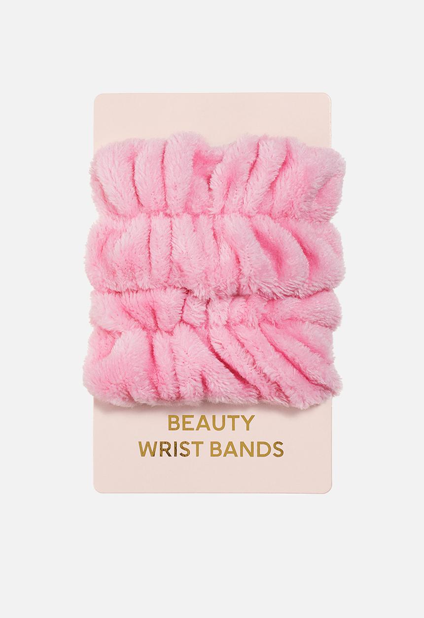 H&M - 2-Pack beauty wristbands - pink