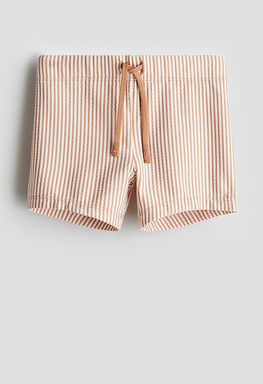 H&M - Textured swim shorts - beige
