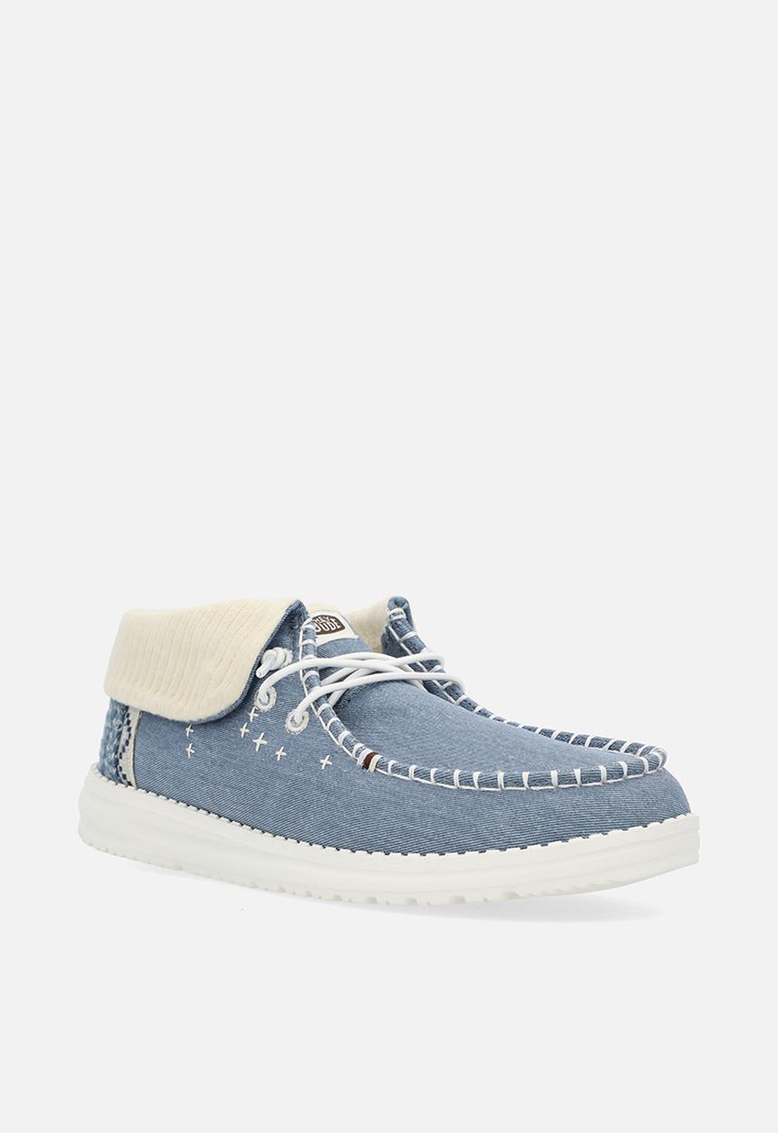 Hey Dude - Wendy Fold Boho Slip-On - Blue