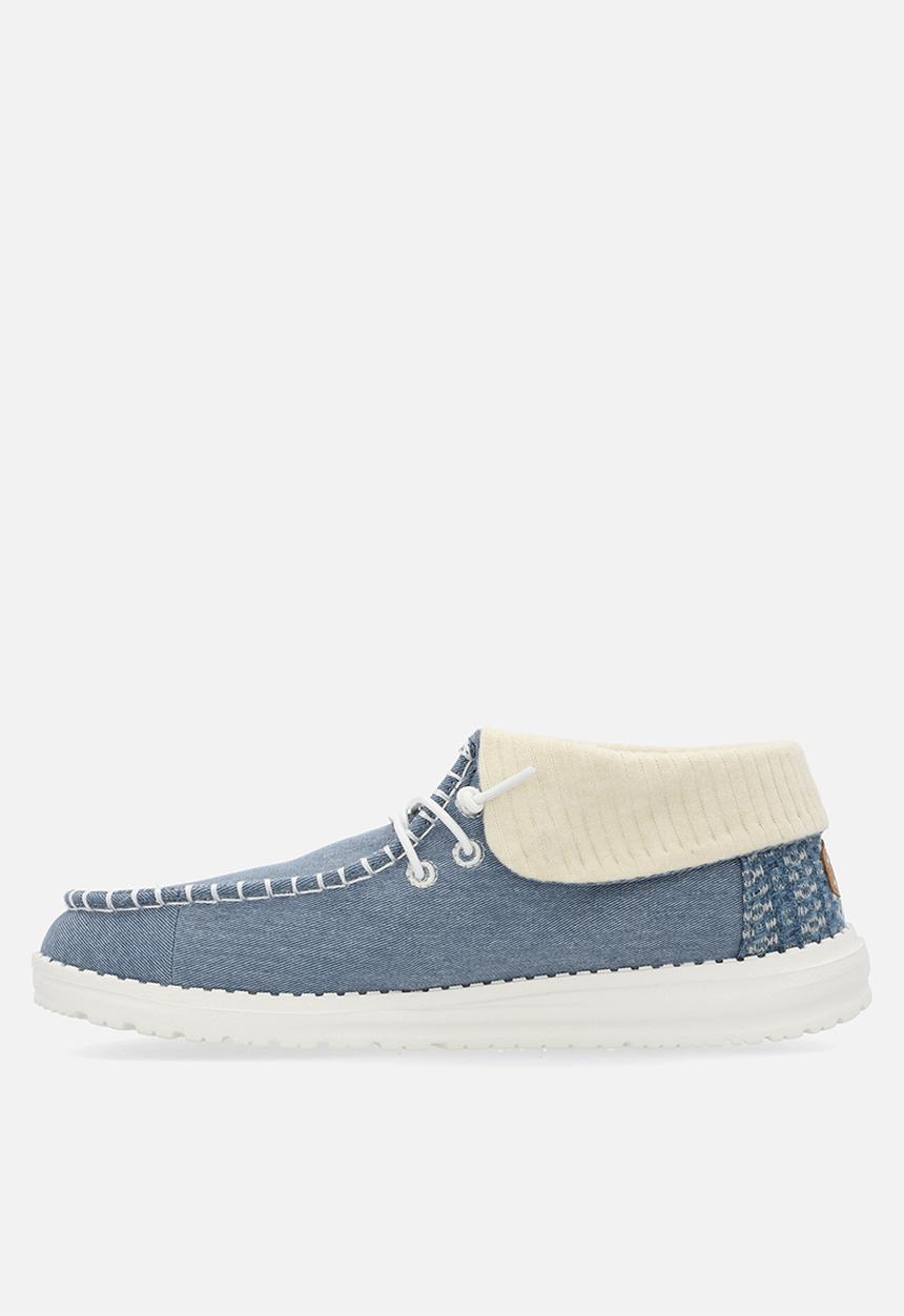 Hey Dude - Wendy Fold Boho Slip-On - Blue