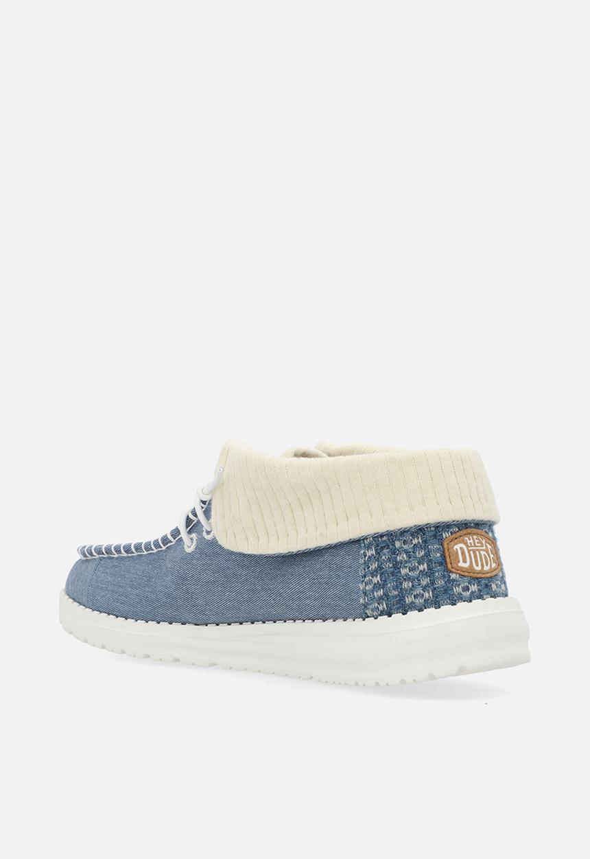 Hey Dude - Wendy Fold Boho Slip-On - Blue