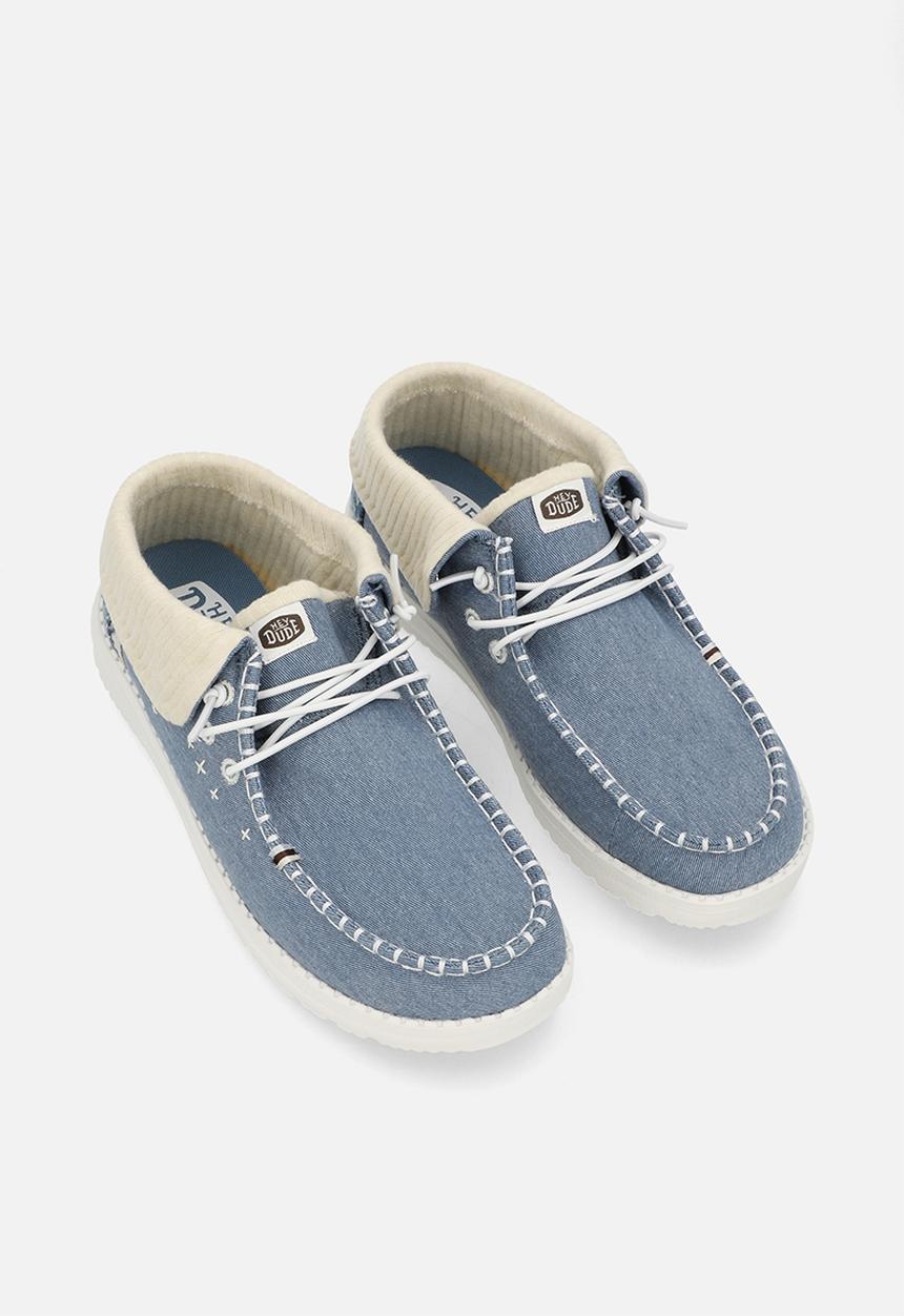 Hey Dude - Wendy Fold Boho Slip-On - Blue